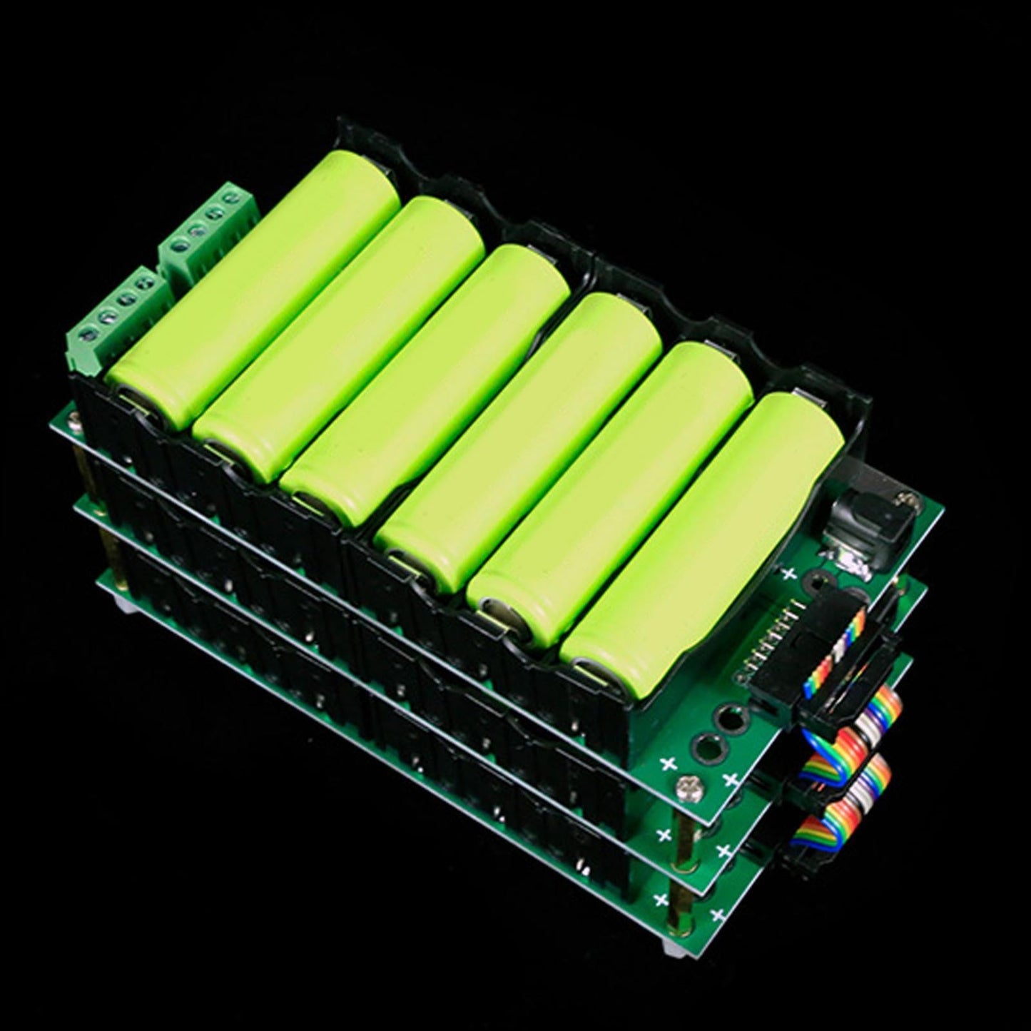 12V 3S Power Wall 18650 Battery Pack BMS Battery Holder 3s4p Double side