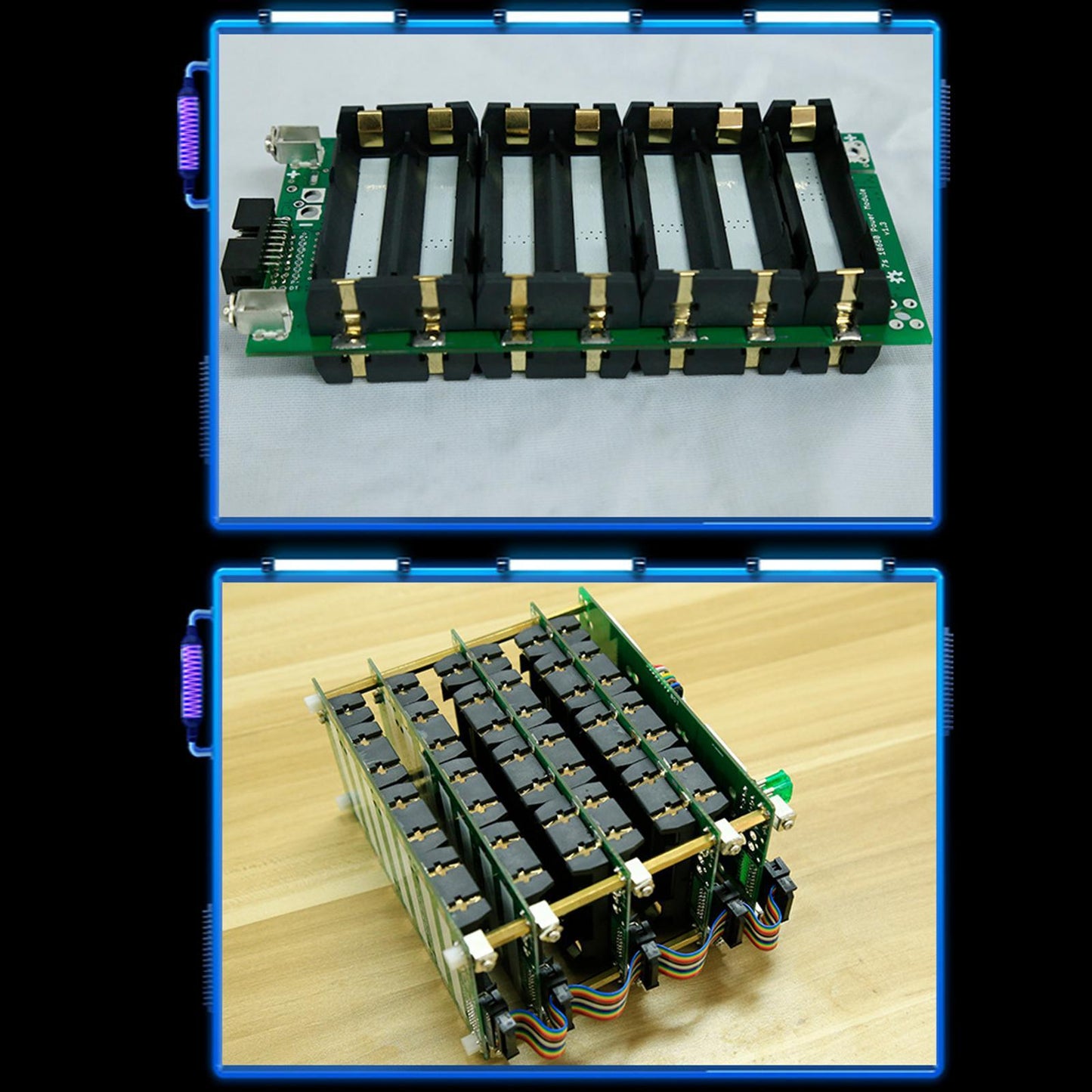 7S Power Wall 18650 Battery Holder 29.4V 20A/40A/60A Module for DIY Holder Single standard