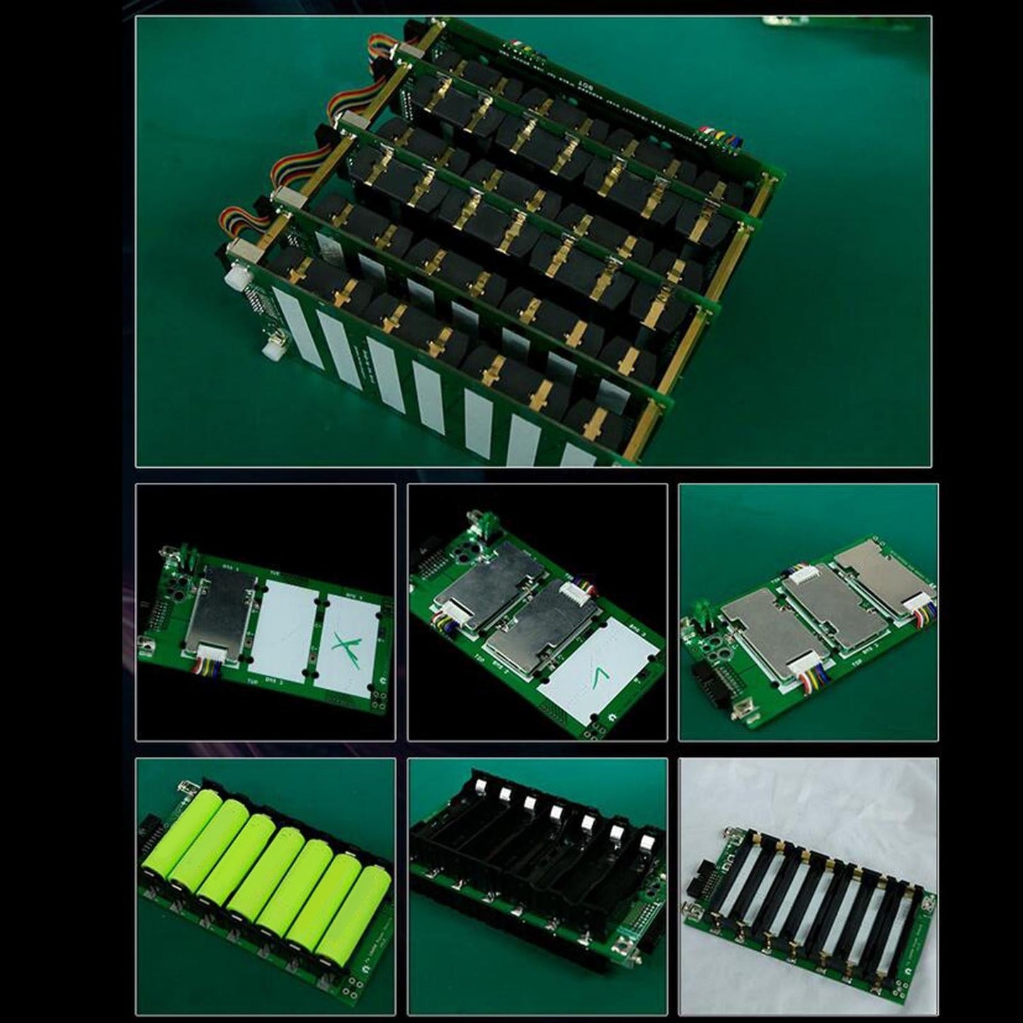 7S Power Wall 18650 Battery Holder 29.4V 20A/40A/60A Module for DIY Holder Double standard