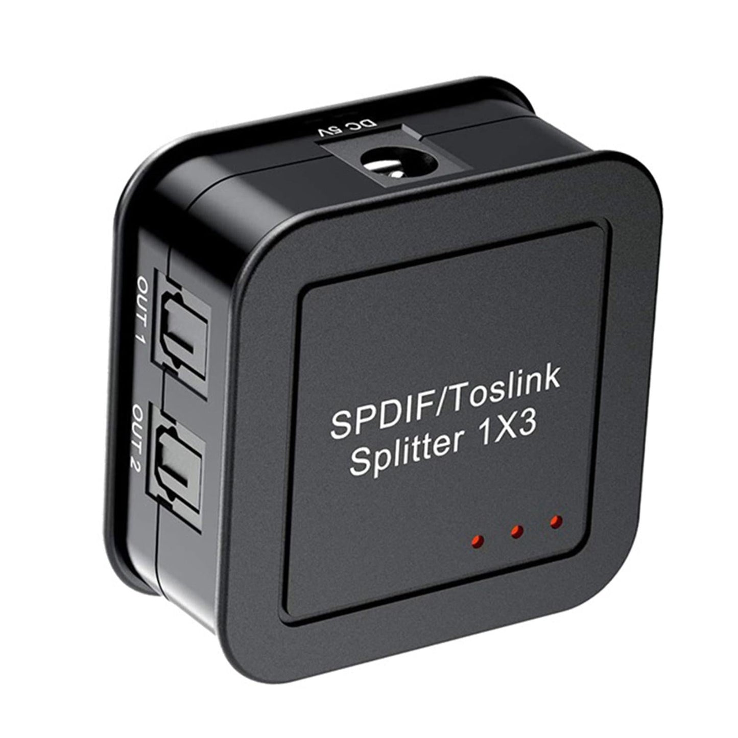 Digital Optical Audio Splitter Digital Fiber Optic Audio Divider EU