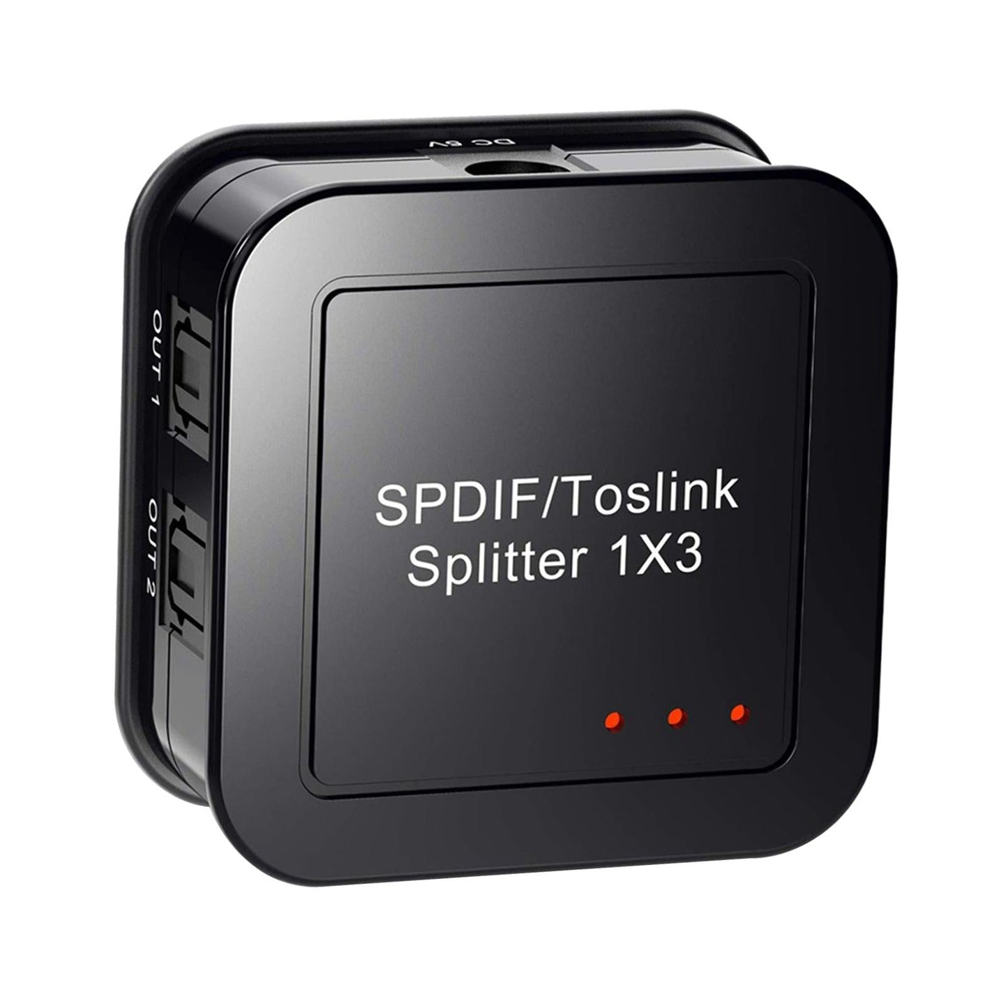 Digital Optical Audio Splitter Digital Fiber Optic Audio Divider EU