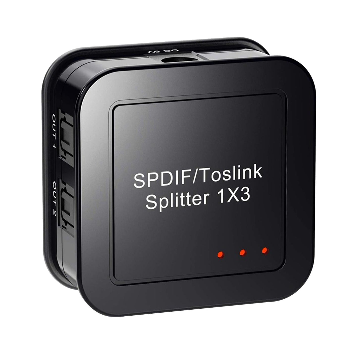 Digital Optical Audio Splitter Digital Fiber Optic Audio Divider EU