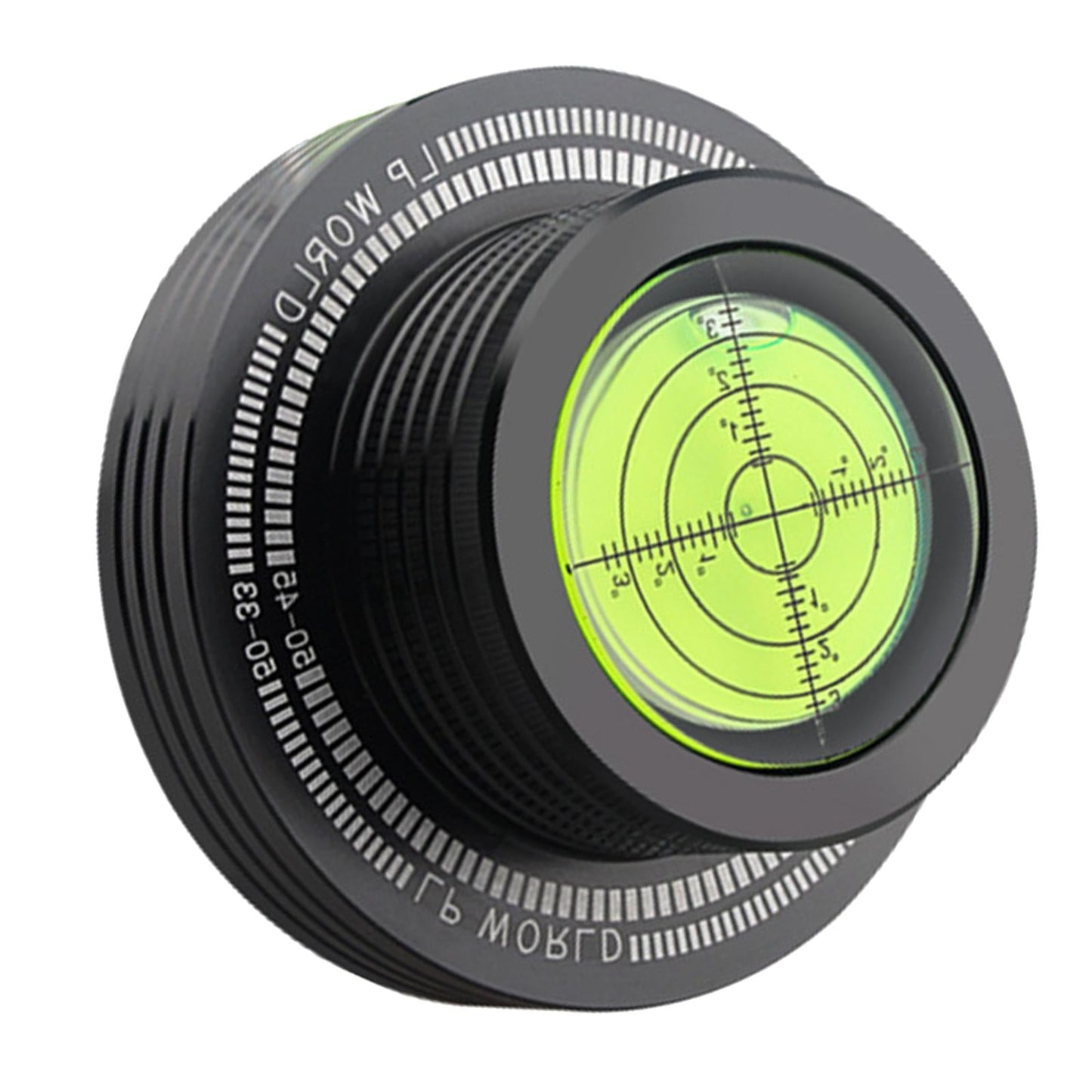 50Hz 300G LP Disc Stabilizer Turntable Level Clamp Stylish HiFi Black