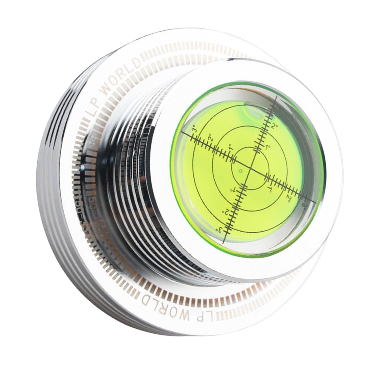 50Hz 300G LP Disc Stabilizer Turntable Level Clamp Stylish HiFi Silver