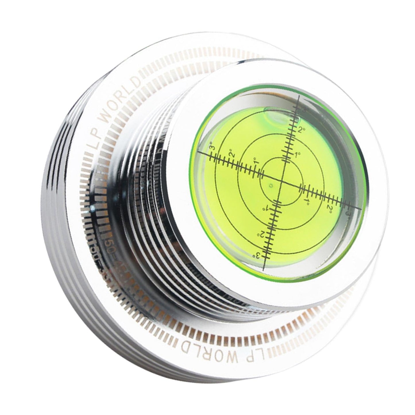 50Hz 300G LP Disc Stabilizer Turntable Level Clamp Stylish HiFi Silver