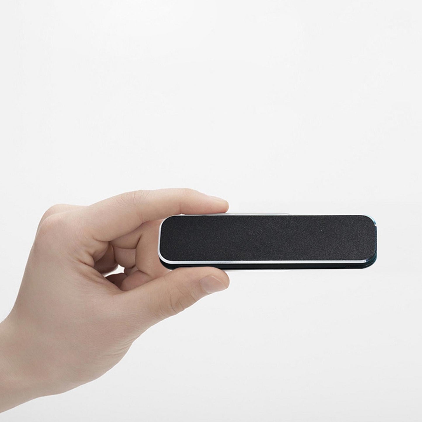 Foldable Cells Phone Stands Holder Desk Holder Hands-Free Aluminium Stick-On Green