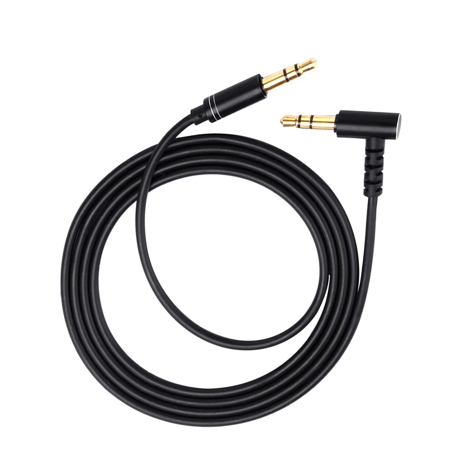 3.5mm Audio Cable Right Angle AUX Cable for Speaker Replacement Headphone