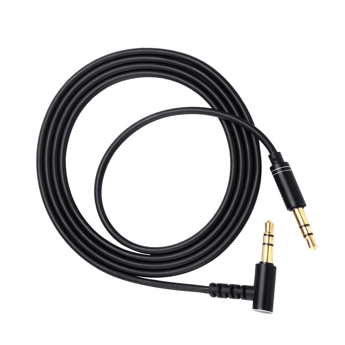 3.5mm Audio Cable Right Angle AUX Cable for Speaker Replacement Headphone