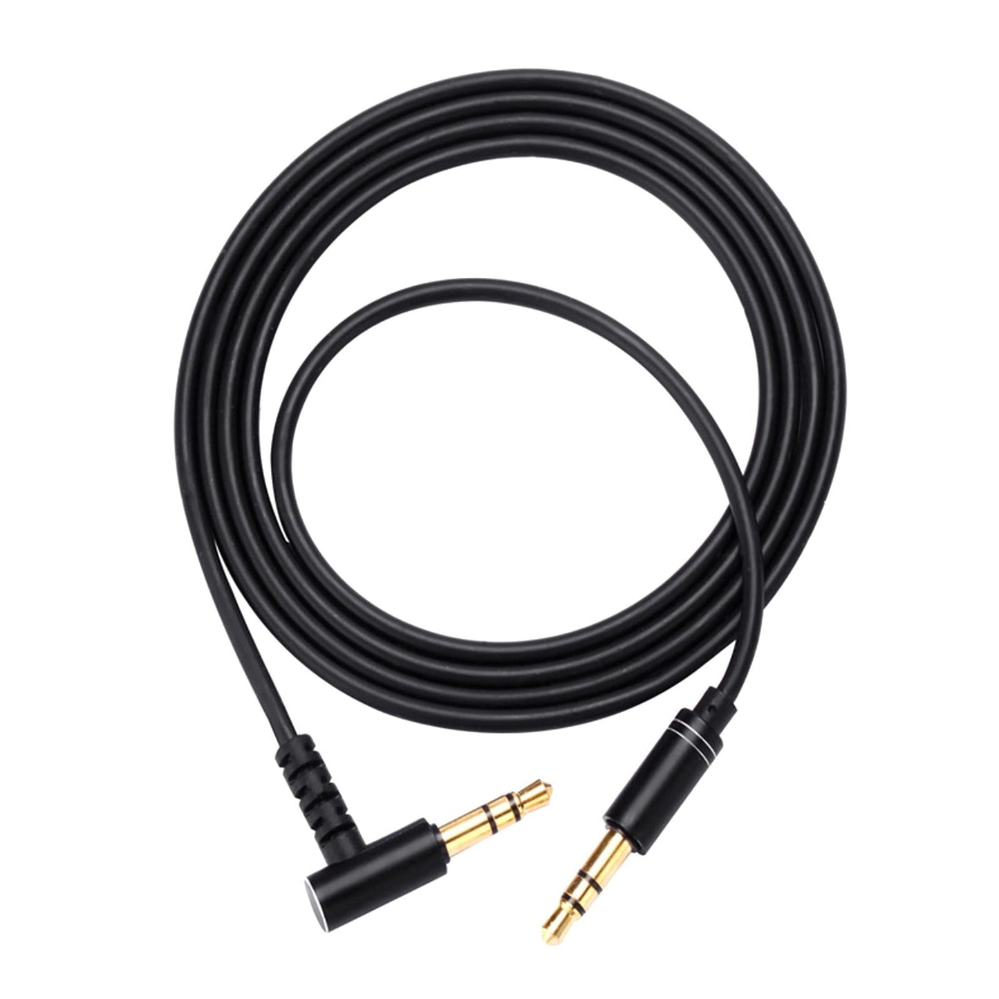 3.5mm Audio Cable Right Angle AUX Cable for Speaker Replacement Headphone