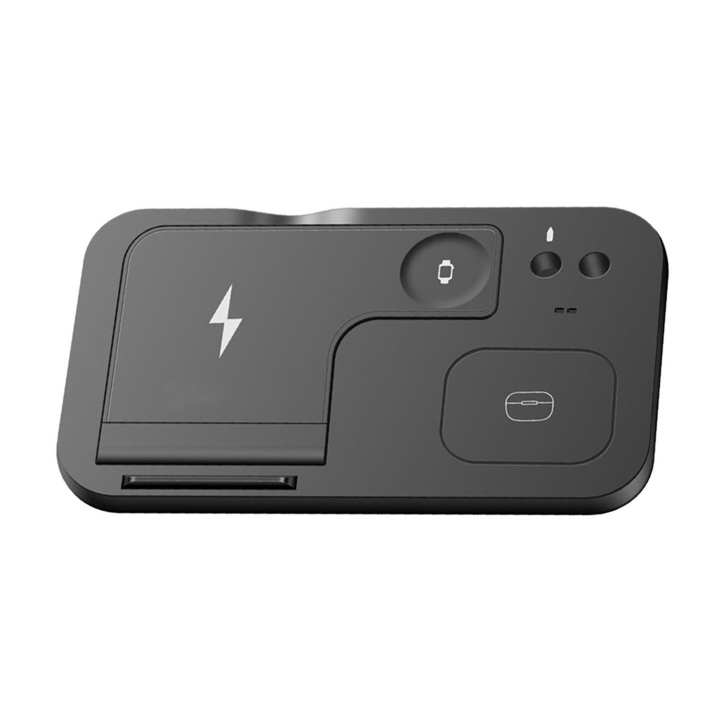 4 in1 F15W Fast Wireless Charger Foldable for Pencil Smartphone Earphones