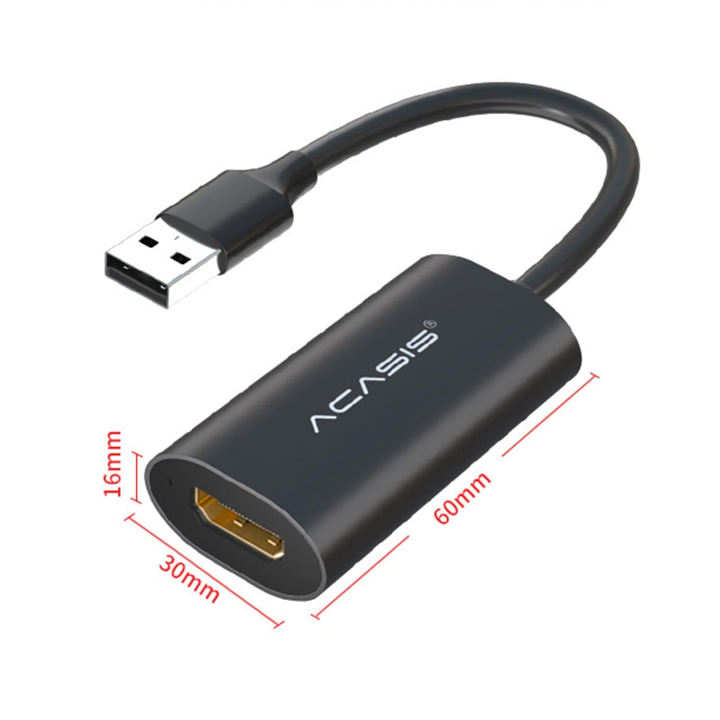 HDMI Capture Card Gameplay Console Camcorder Conference for Live Recording