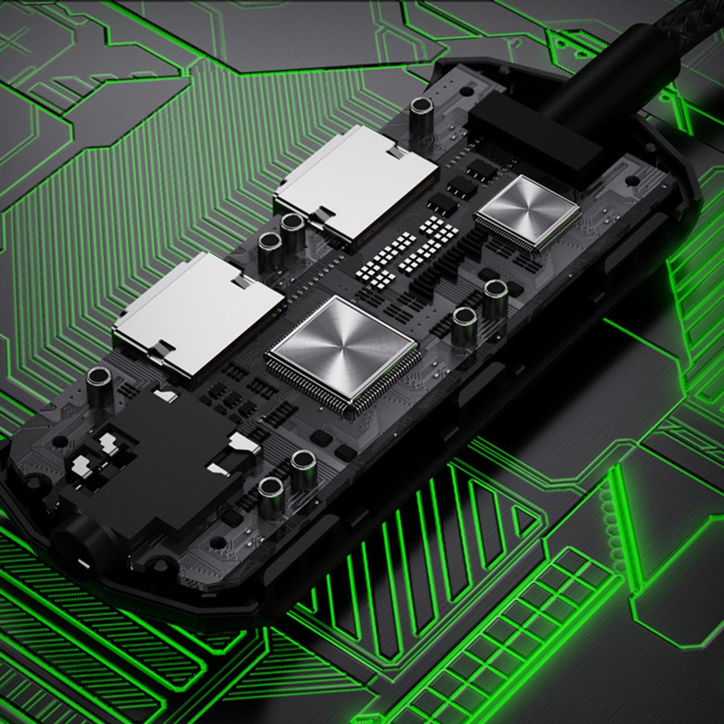 3-In-1 Type-C to 3.5mm Headphone Jack Adapter Lightweight for Notebooks