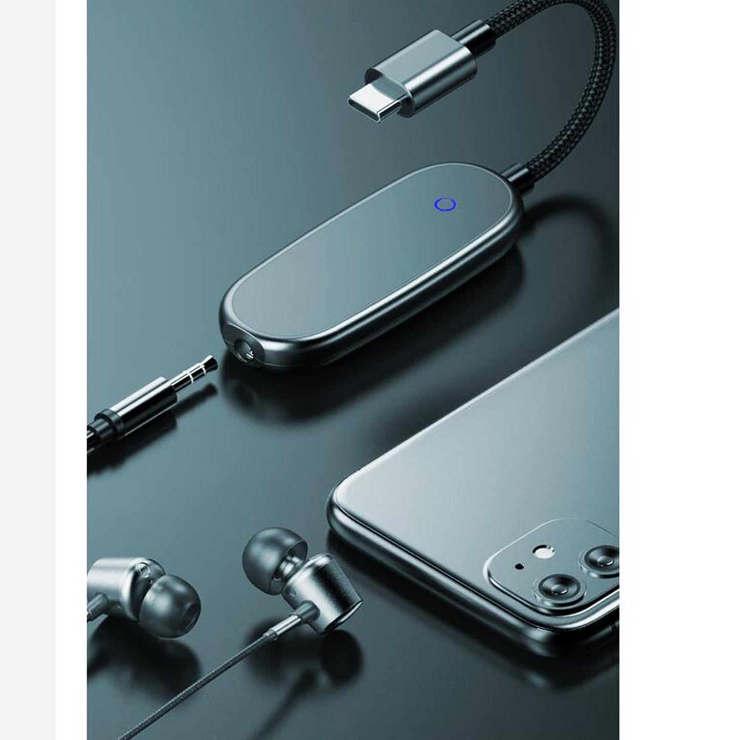 Usb-C Splitter Audio + Charge Adapter Premium Stereo To Type C 3.5mm