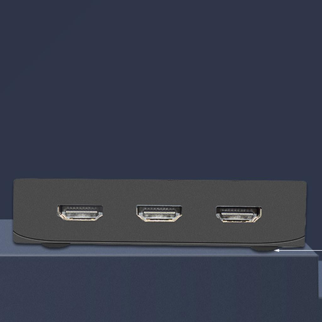 2 in 1 Out KVM Switch HDMI 4K@30Hz Share 2 Computers for Monitor Keyboard