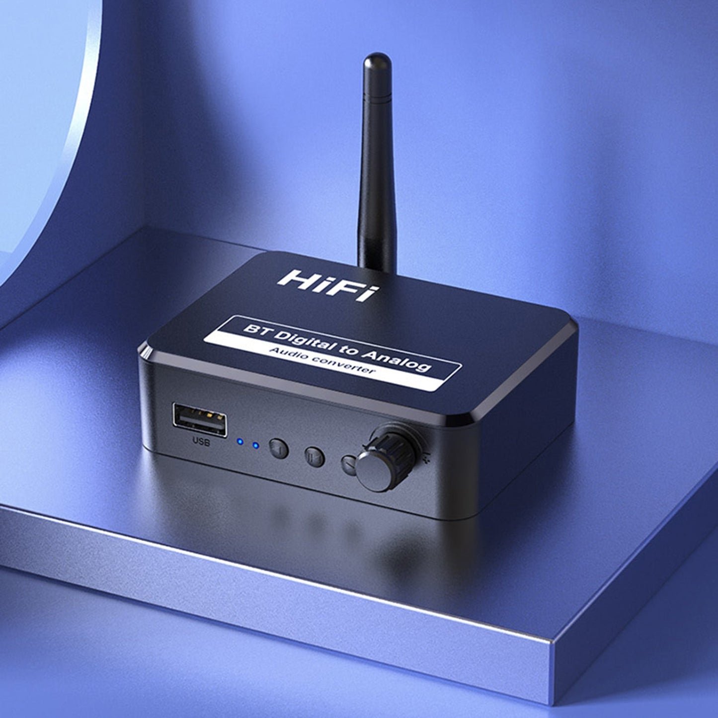 Bluetooth 5.1 Audio Transmitter Receiver Coaxial Optical Fiber 3.5mm AUX