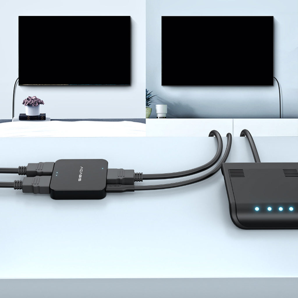 HD 4K HDMI Splitter Switch Bi-Direction Switcher 3D 1080P for Laptop Tablet