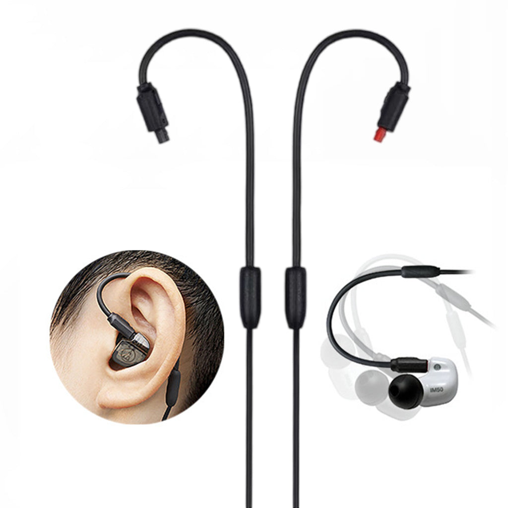 1.2M Upgrade Audio Cable Replacement Cord for Ath-Im Im50 Im70 Without Mic