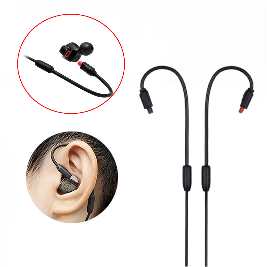 1.2M Upgrade Audio Cable Replacement Cord for Ath-Im Im50 Im70 Without Mic