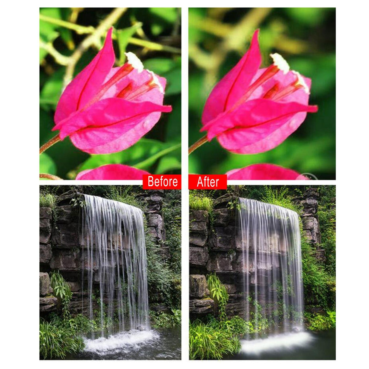 Diving Filter Magnetic Waterproof Adjustable for ACTION2 ND PL lens 4 pieces