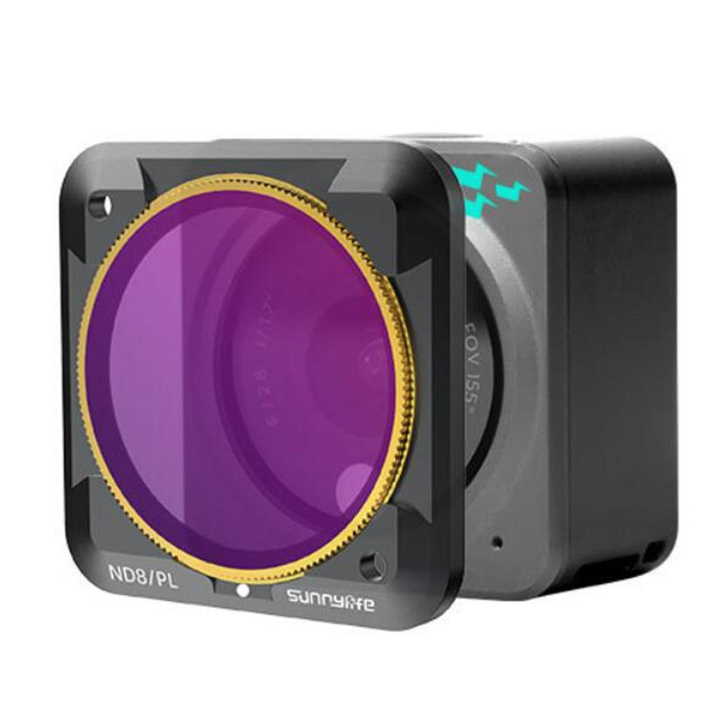 Diving Filter Magnetic Waterproof Adjustable for ACTION2 mash up 4 pieces