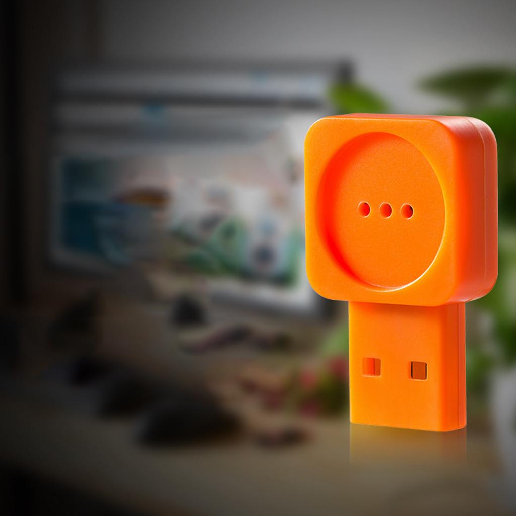 Mini USB Microphone Voice Microphone Youtube for Business Recording Orange