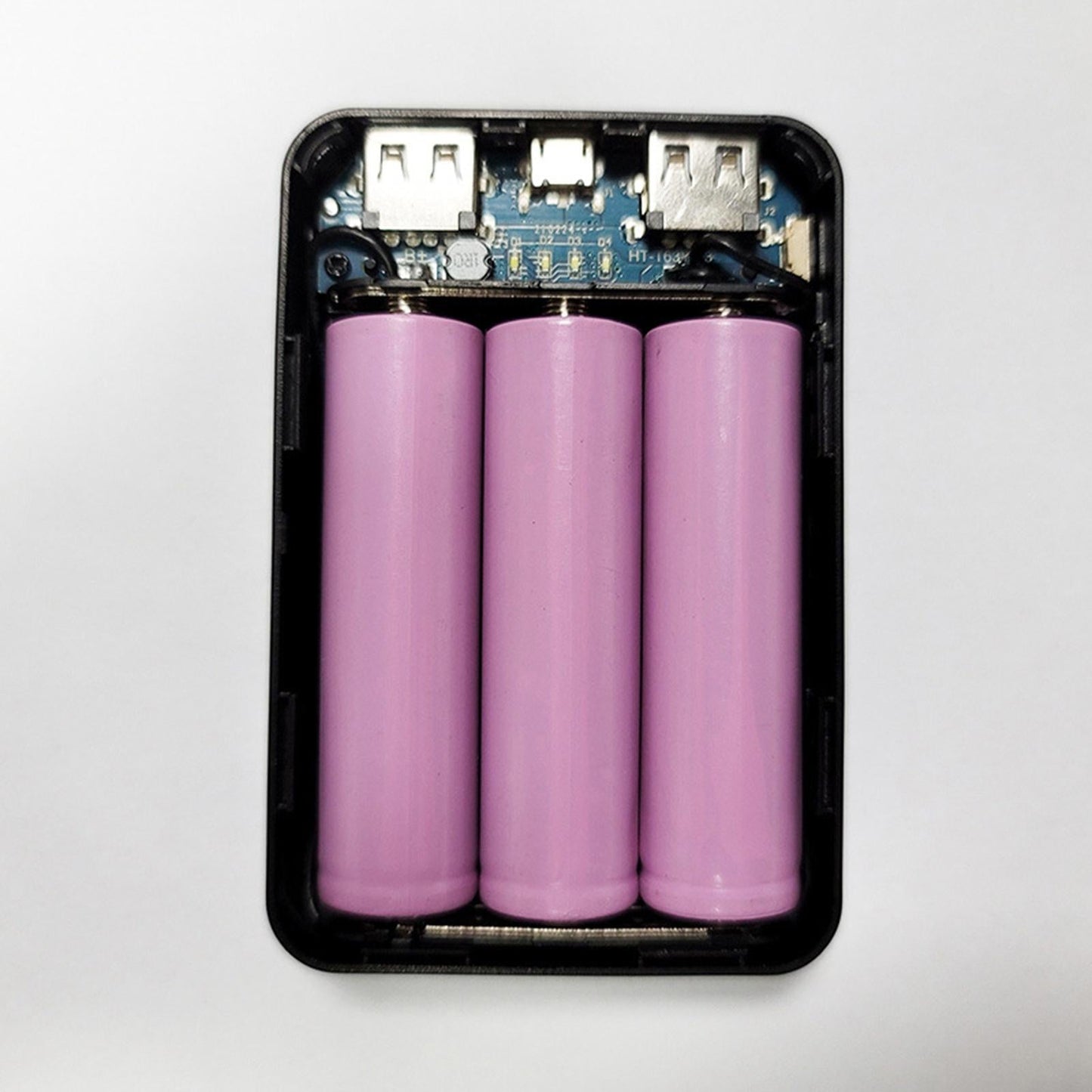 Portable DIY Power Bank Box 3x18650 Charging 3.0 Detachable Shell Case