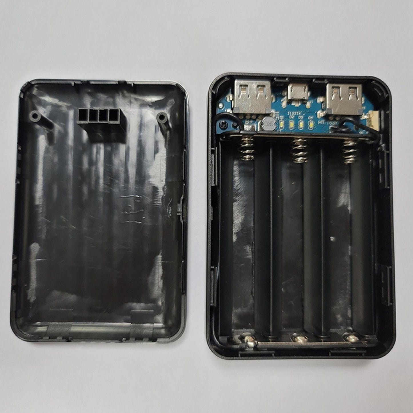 Portable DIY Power Bank Box 3x18650 Charging 3.0 Detachable Shell Case