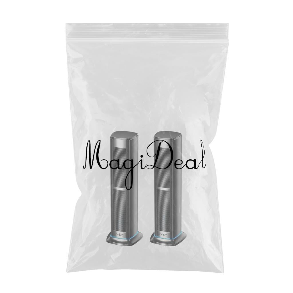 2Pcs Wireless Bluetooth Speaker Sound Box Sound Bass Waterproof Black