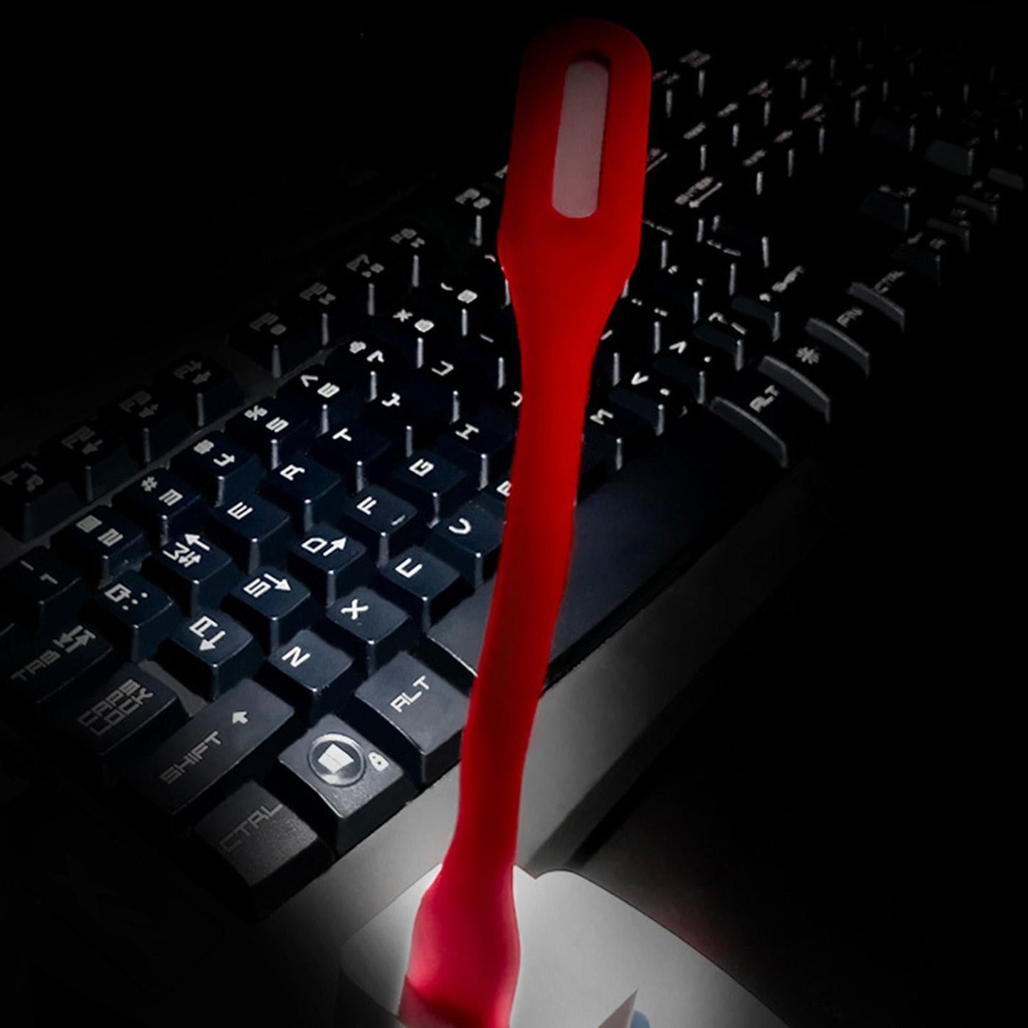 Flexible LED Light Lamp Portable Adjustable for Laptop Eye Care green