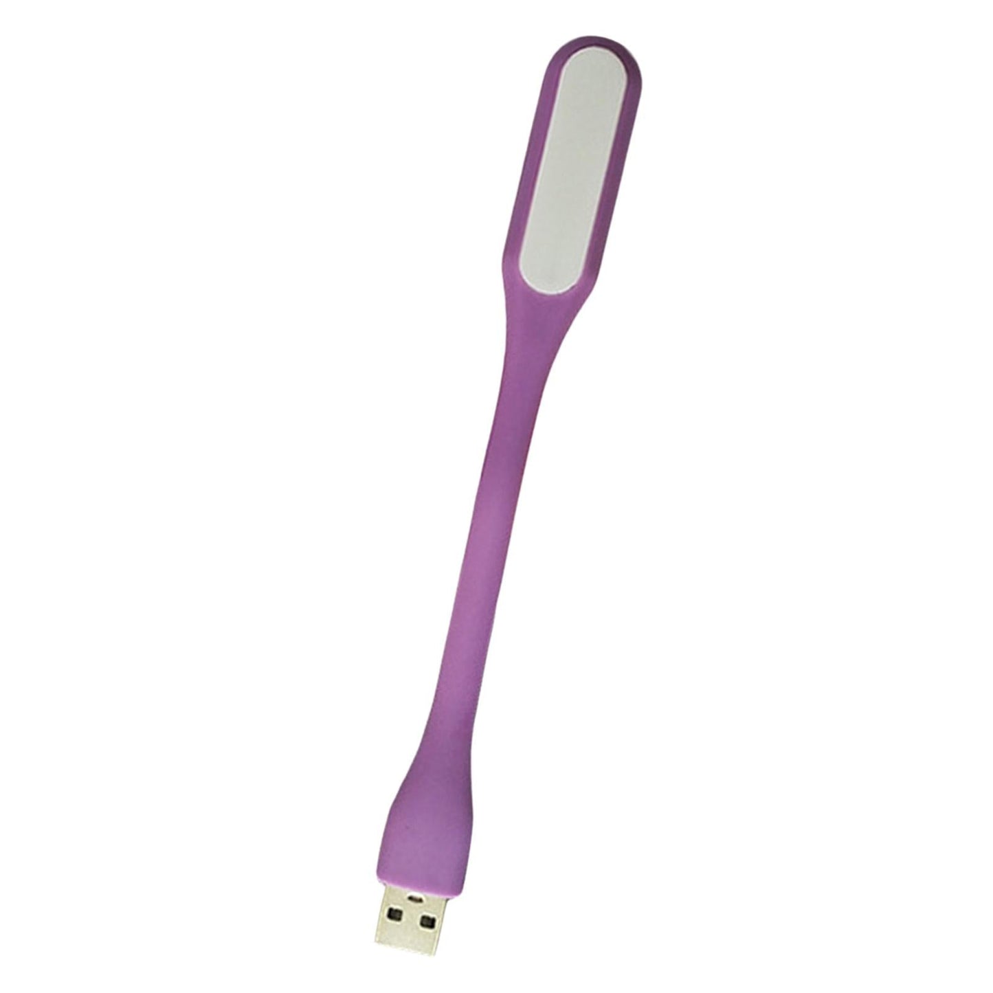 Flexible LED Light Lamp Portable Adjustable for Laptop Eye Care purple