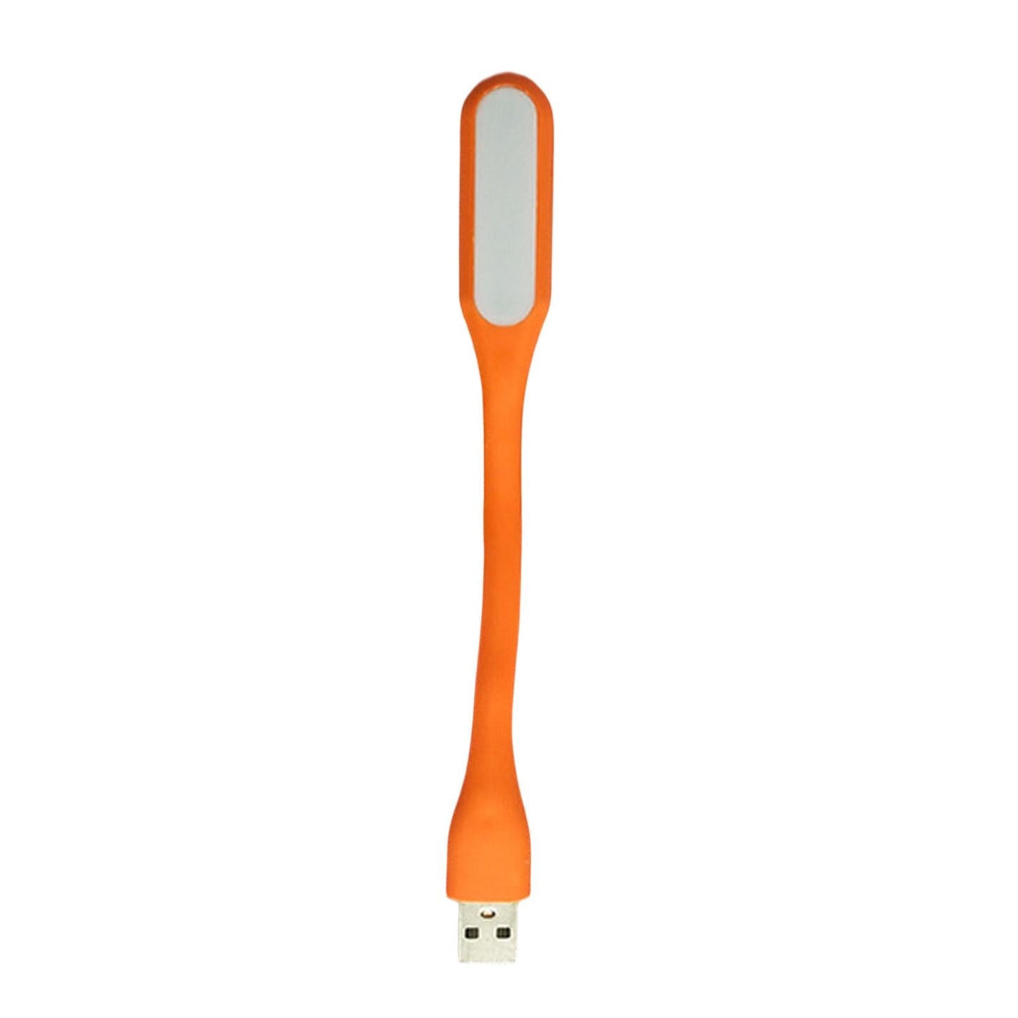 Flexible LED Light Lamp Portable Adjustable for Laptop Eye Care orange