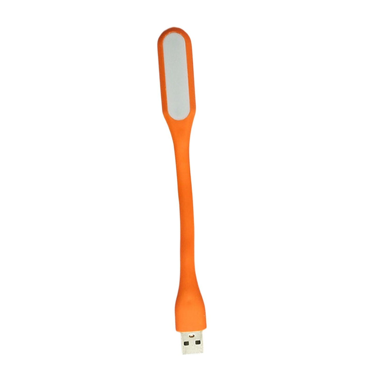 Flexible LED Light Lamp Portable Adjustable for Laptop Eye Care orange