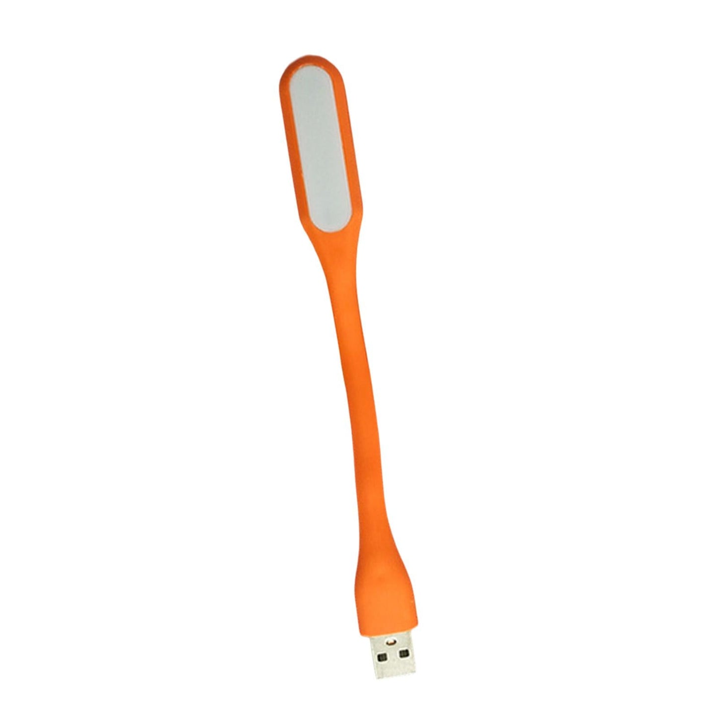 Flexible LED Light Lamp Portable Adjustable for Laptop Eye Care orange