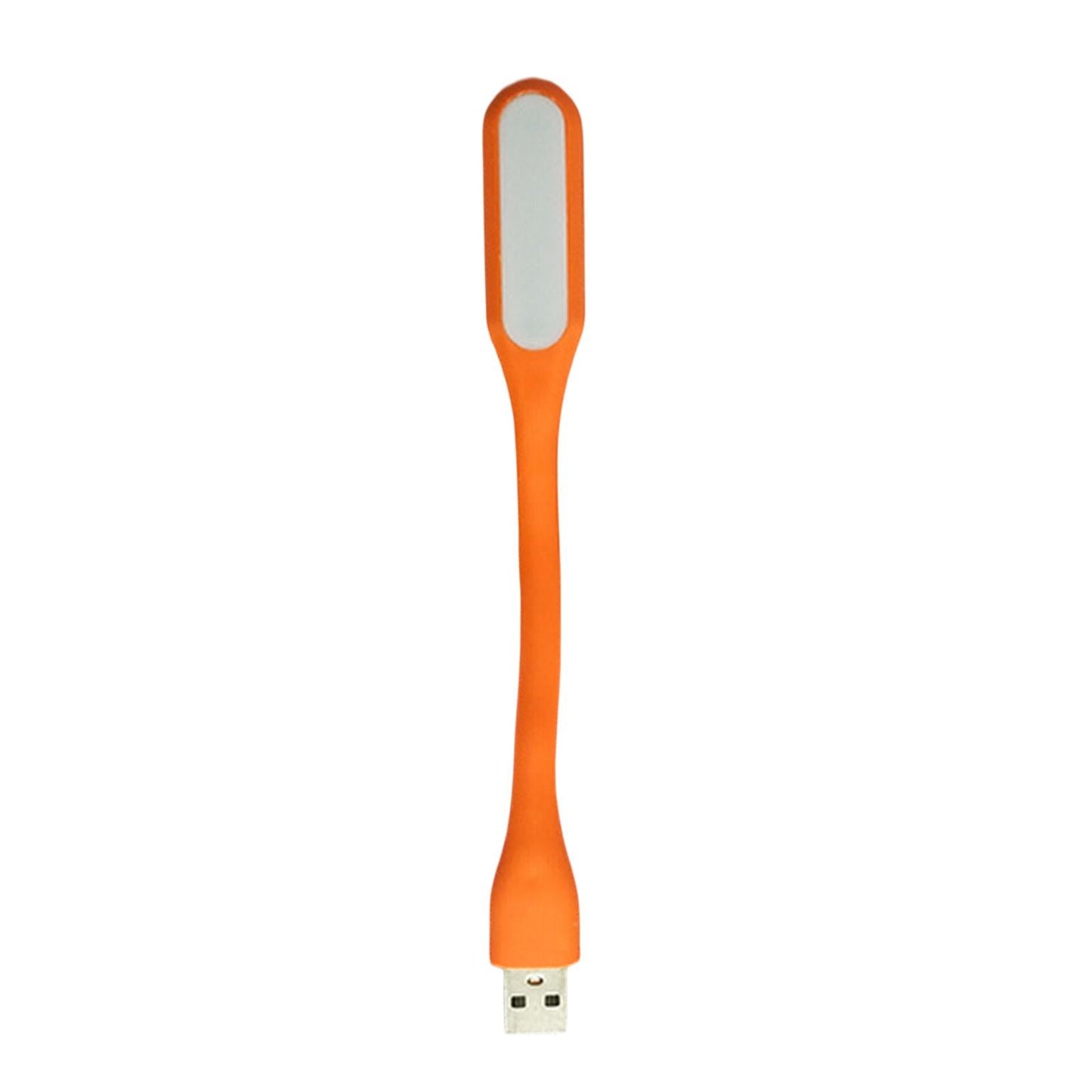 Flexible LED Light Lamp Portable Adjustable for Laptop Eye Care orange