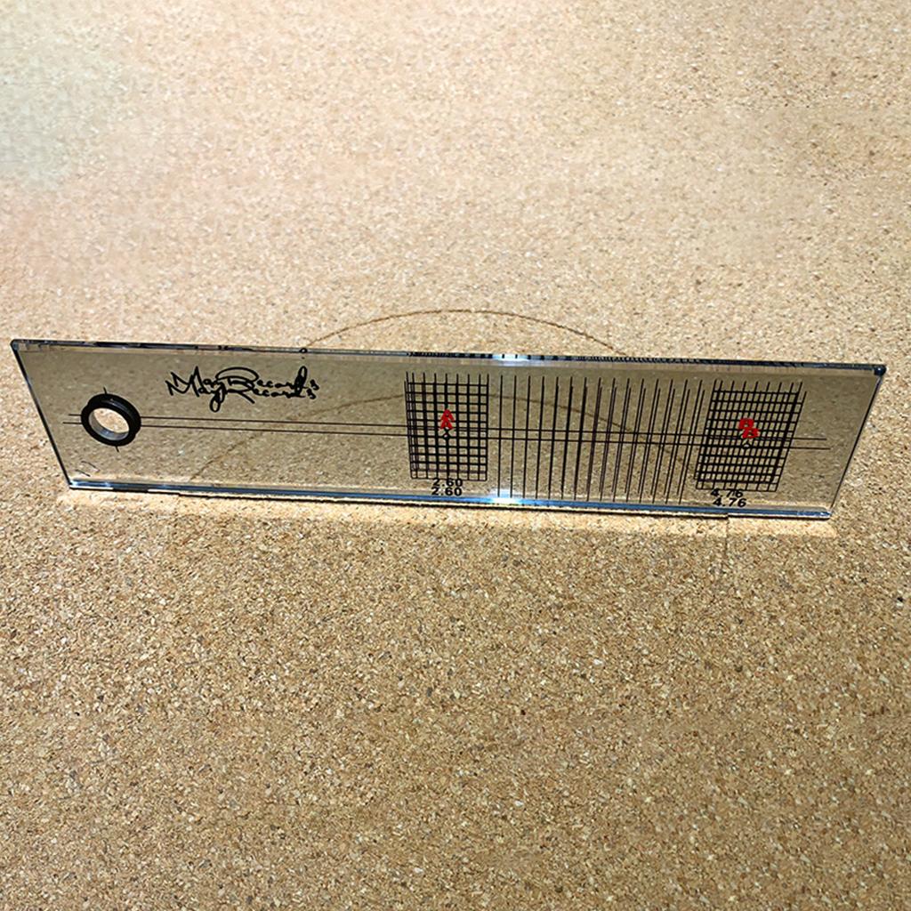 Cartridge Stylus Calibration Gauge Alignment Protractor for Adjustment Tool