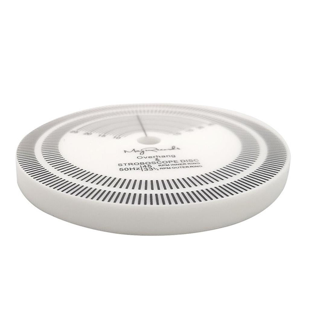 LP Vinyl Turntables Strobe Disc Protractor Speed Test Speed for Adjust Tool