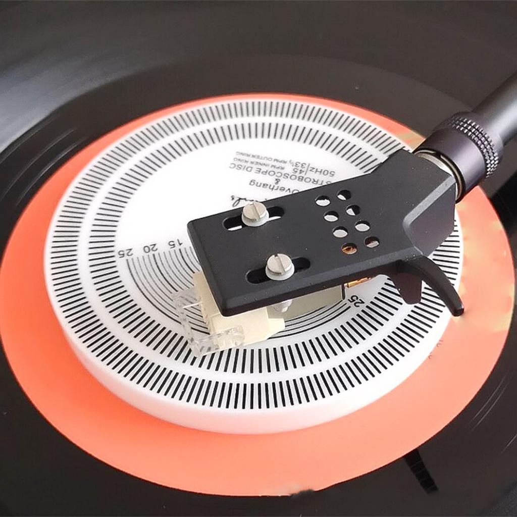 LP Vinyl Turntables Strobe Disc Protractor Speed Test Speed for Adjust Tool