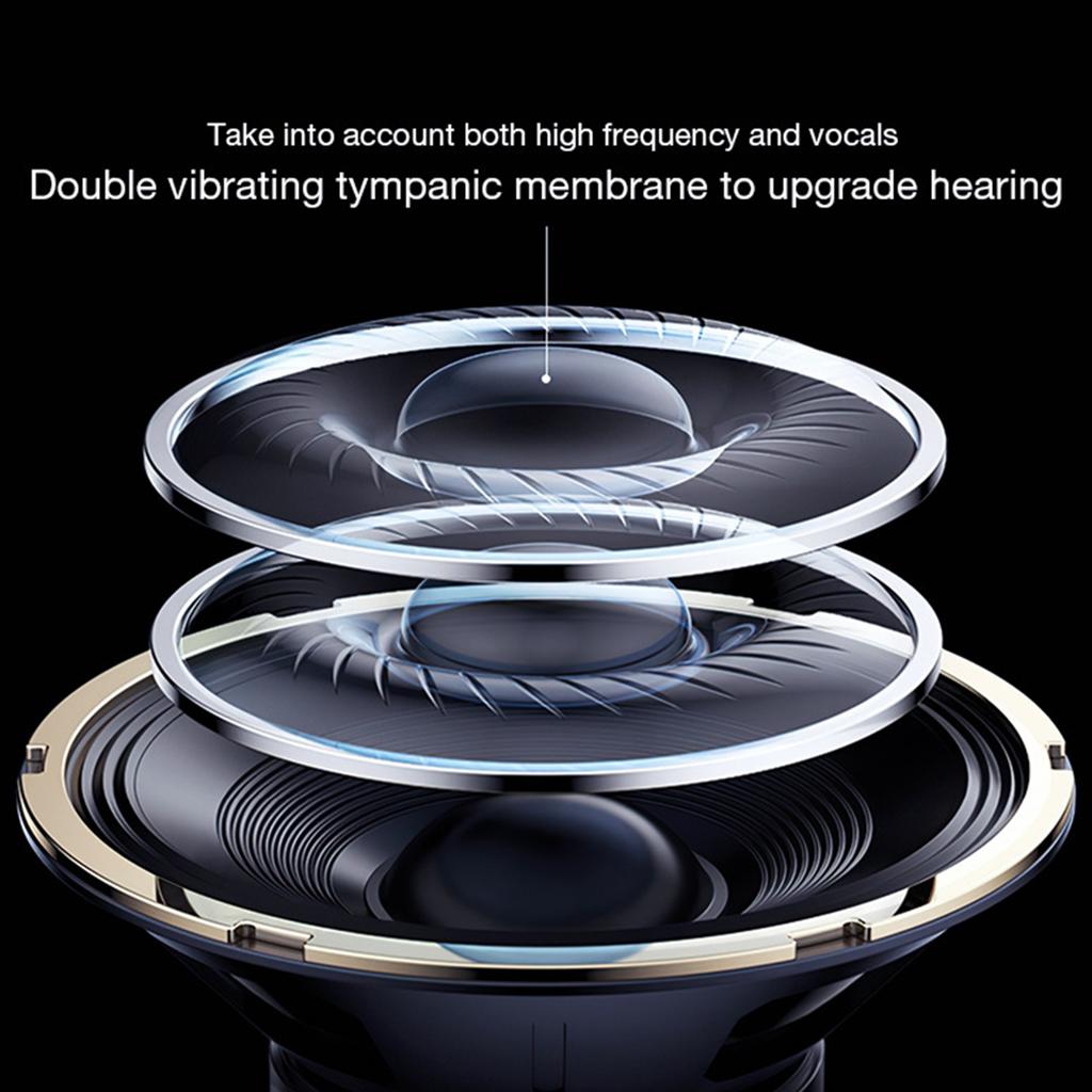 HT38 Wireless Earbuds Waterproof with Charging Case 250mAh for Workout