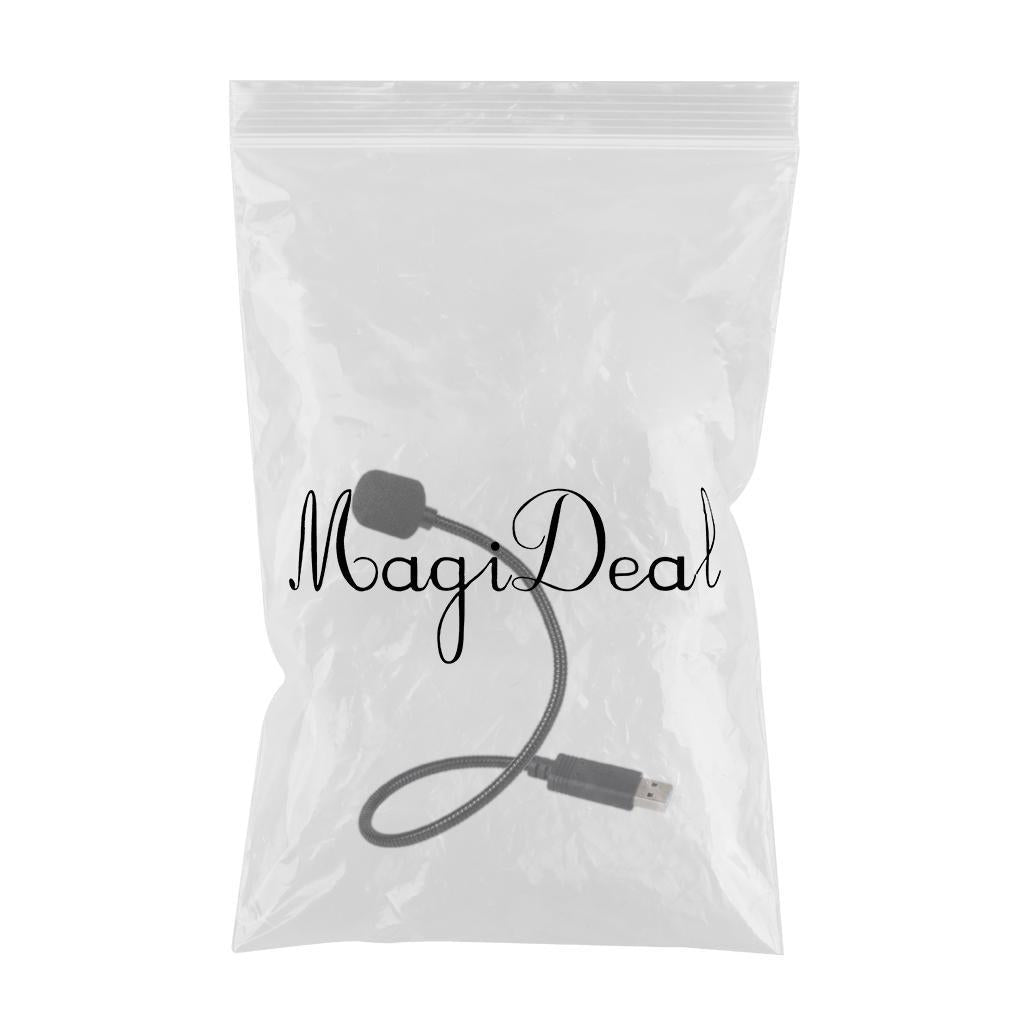 USB Condenser Microphones 360 Omni-Directional for Computer Black