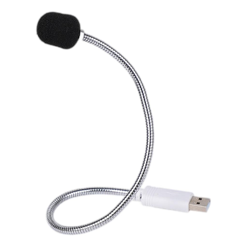 USB Condenser Microphones 360 Omni-Directional for Computer Silver