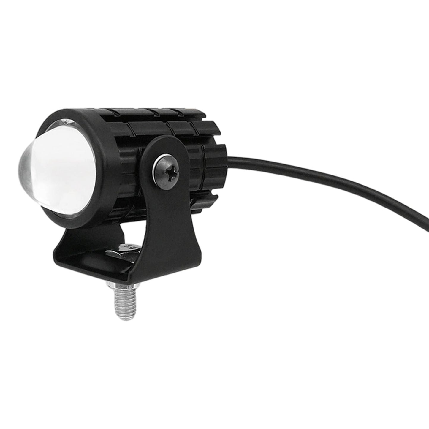 Motorcycle LED Headlight Driving Auxiliary Spotlight Bike Boat 6000K