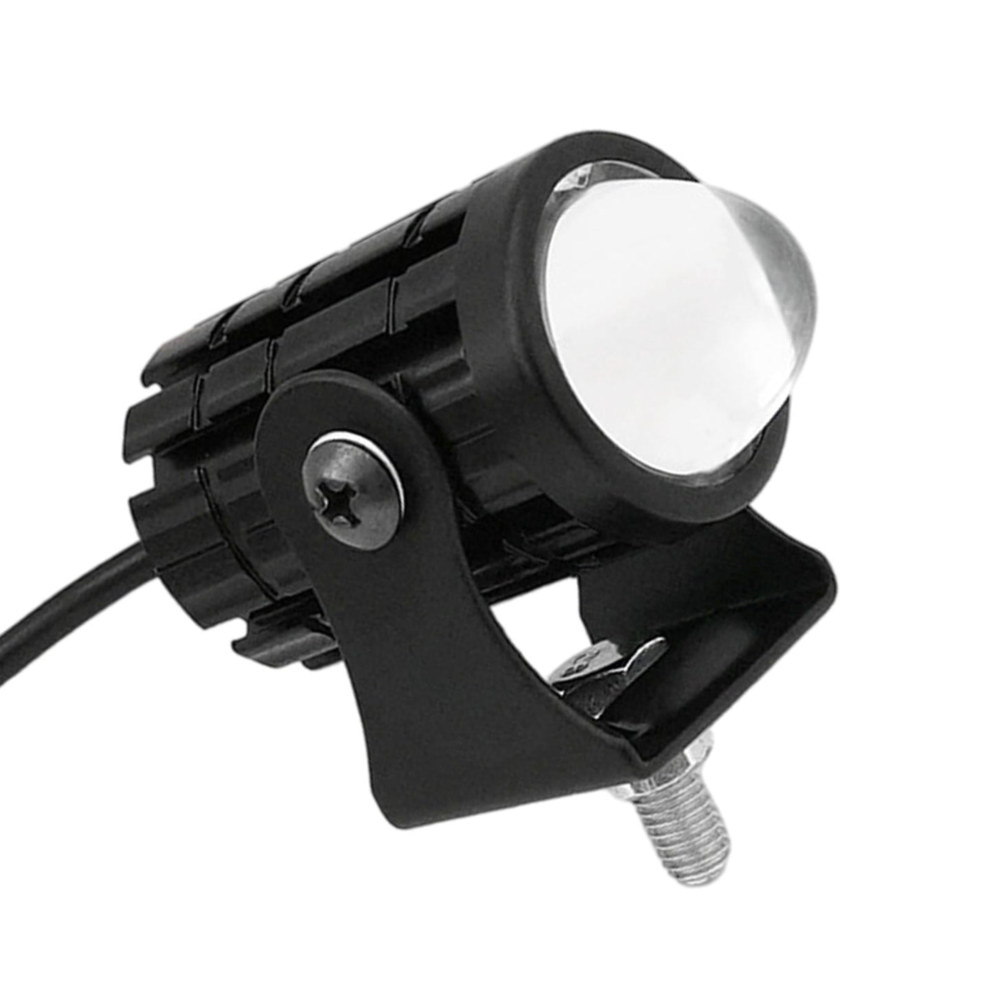 Motorcycle LED Headlight Driving Auxiliary Spotlight Bike Boat 6000K