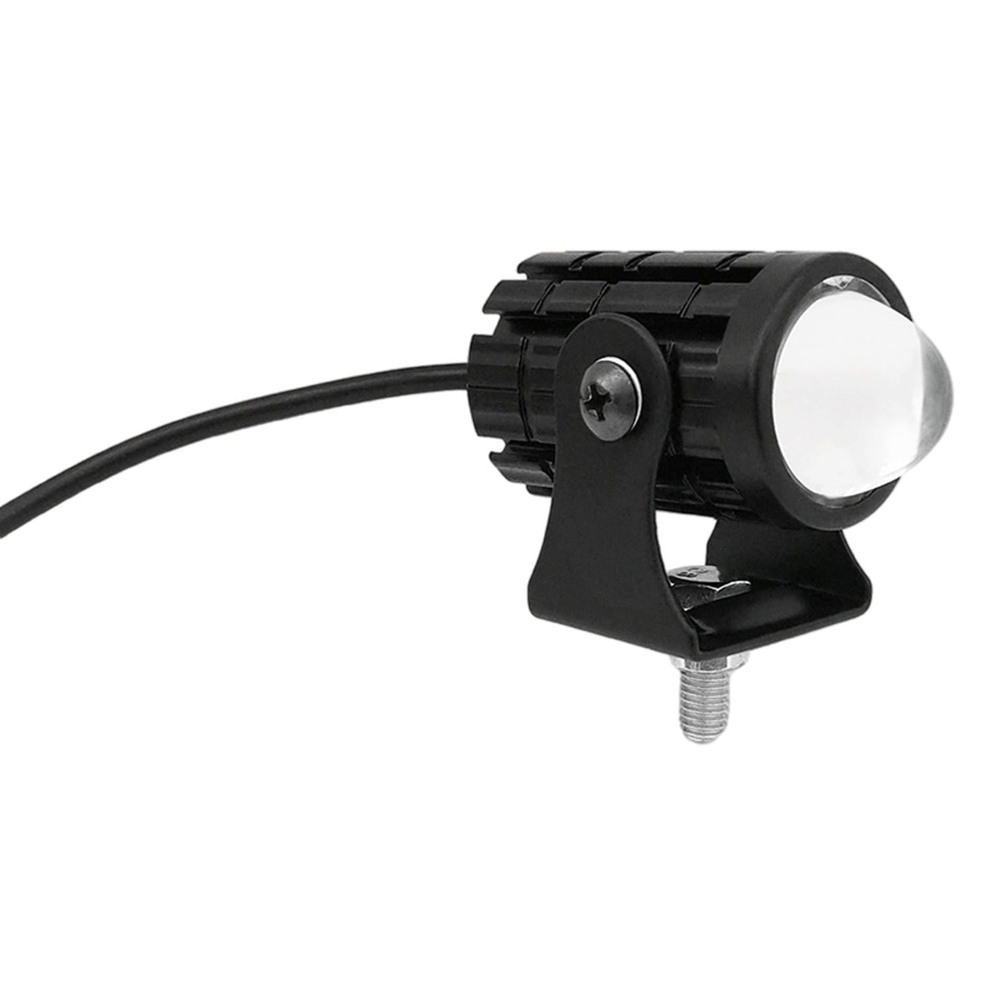 Motorcycle LED Headlight Driving Auxiliary Spotlight Bike Boat 6000K