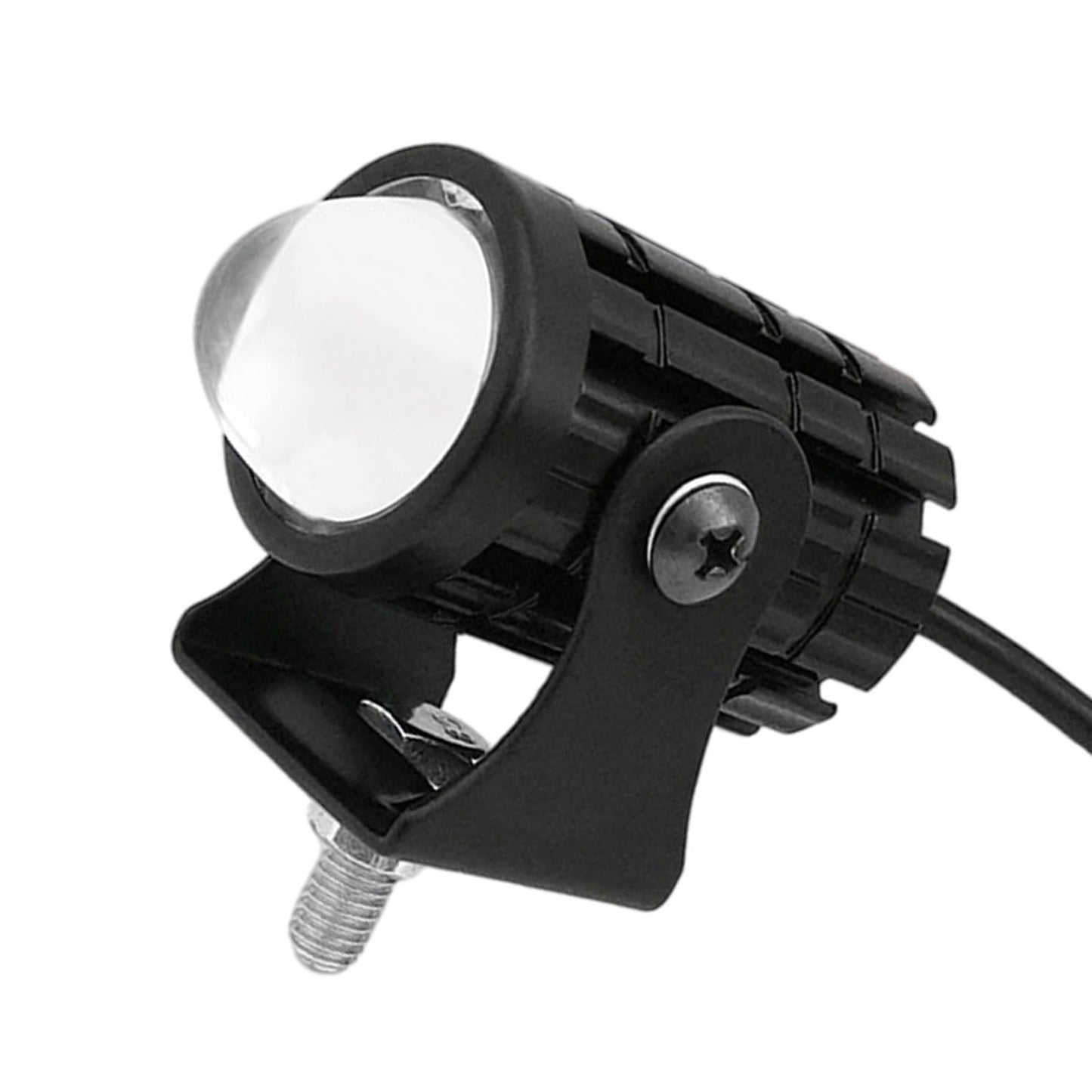 Motorcycle LED Headlight Driving Auxiliary Spotlight Bike Boat 6000K