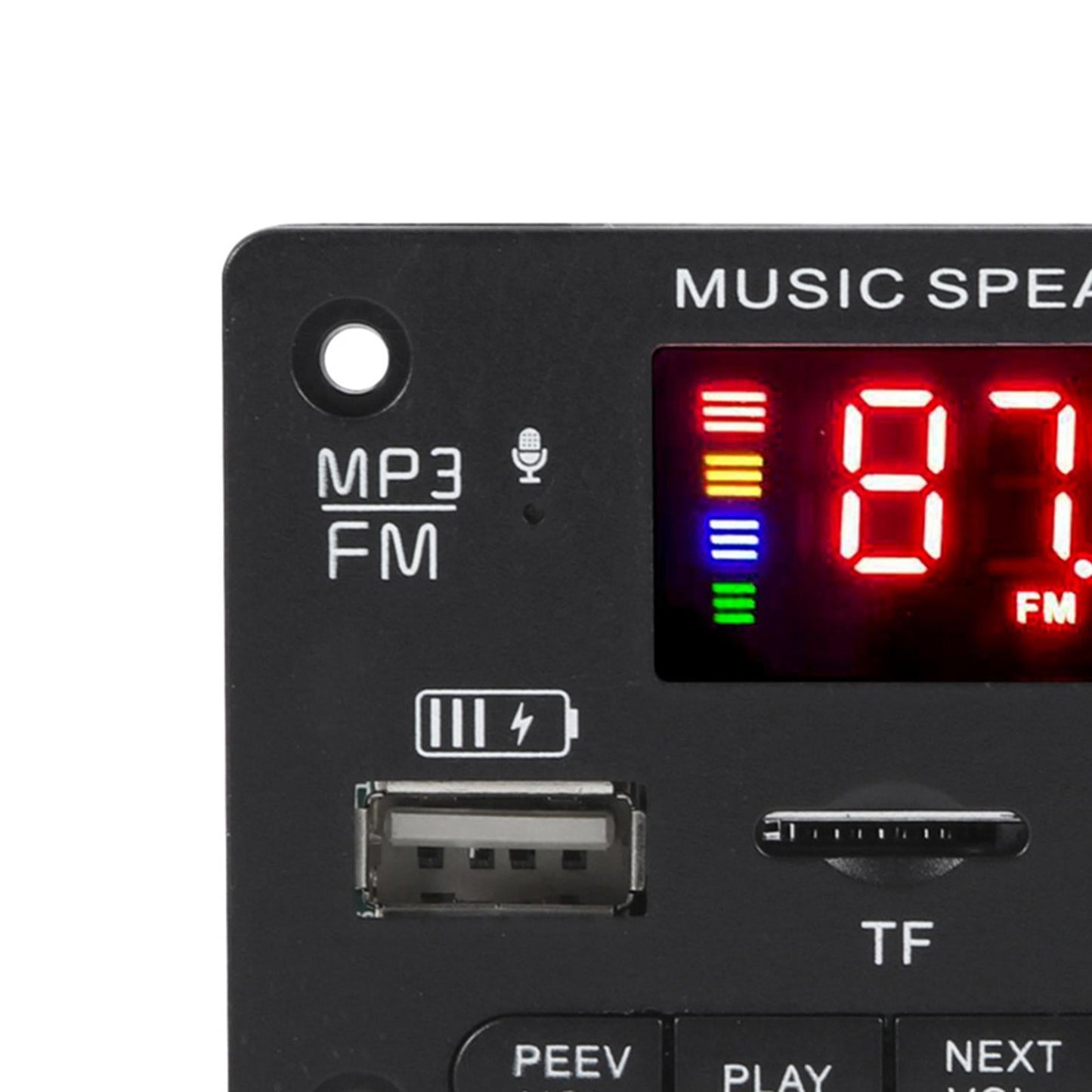 Car Bluetooth MP3 Player Decoder Board Remote Control 12V AUX for Speaker