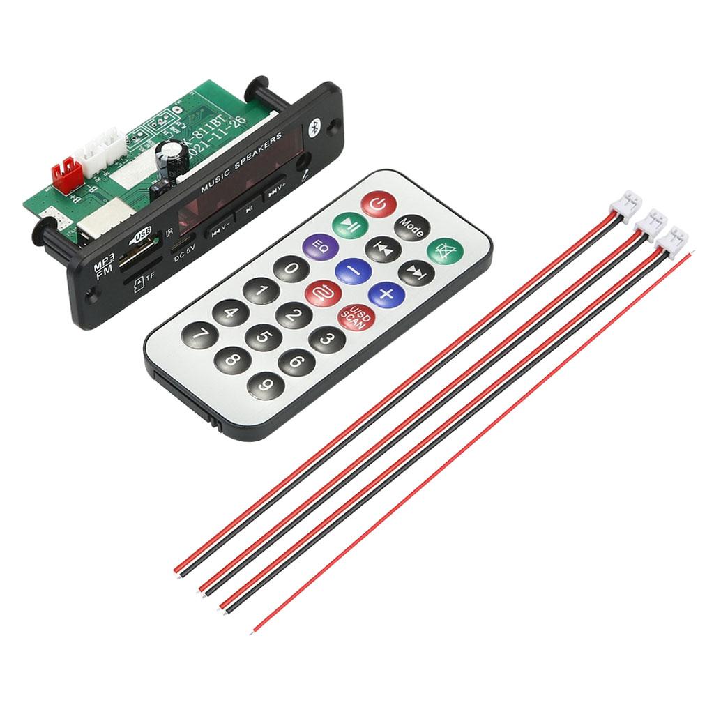 Audio Decoder Board Module Digital LED Display Recording 2x 20W for Speaker