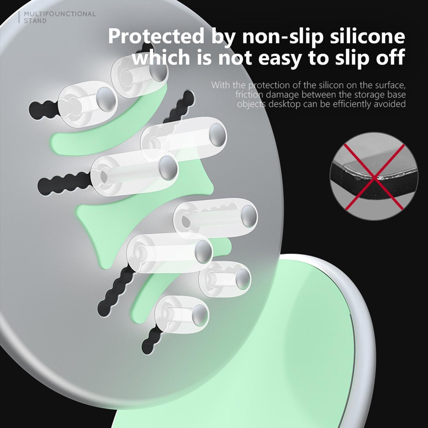 Vertical Desktop Laptop Stand Universal Adjustable for Tablet Notebook Phone