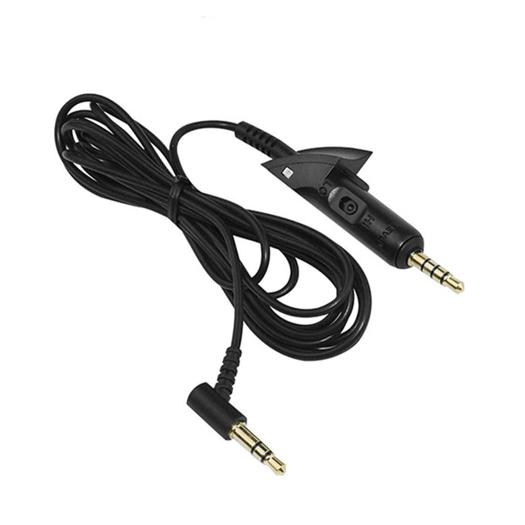 1.8M Headphone Cable Without Mic Professional Accessories for QC2 Headset