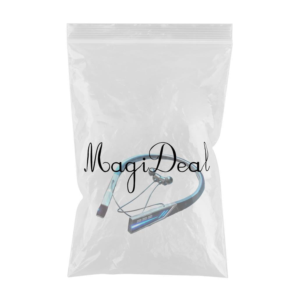 Hanging Neck Headphone BT 5.2 Transmission Waterproof for Swimming black