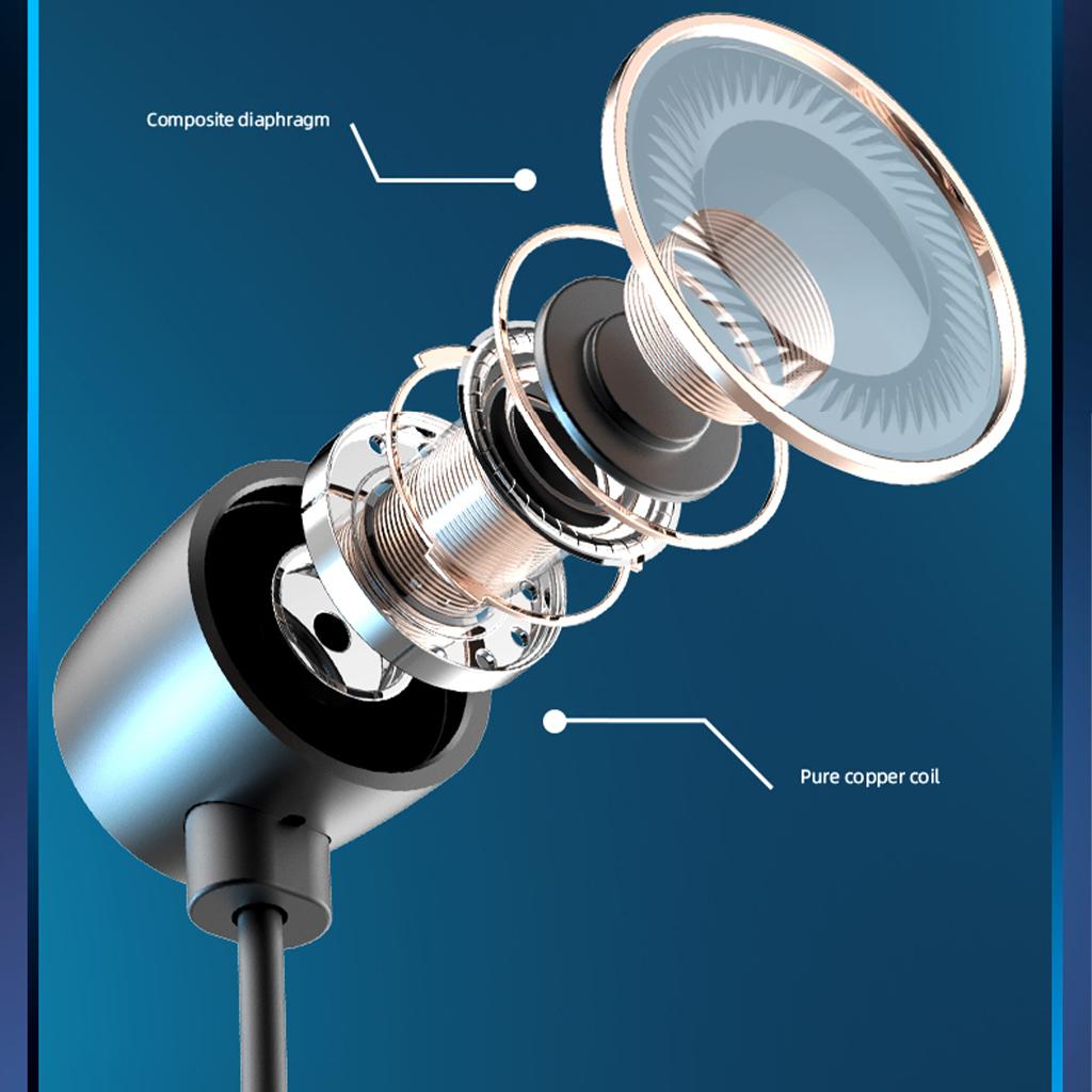 Hanging Neck Headphone BT 5.2 Transmission Waterproof for Swimming black